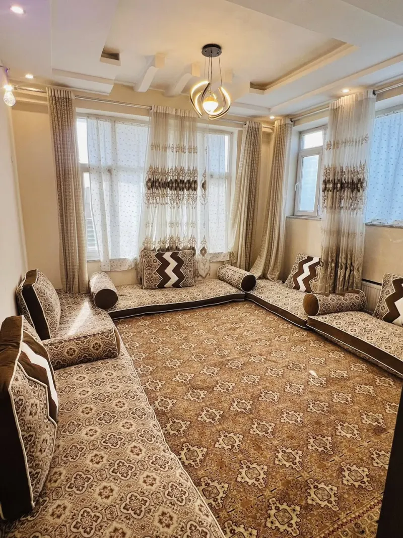 Furnished apartment for rent, 4 rooms, 5th floor, Qala-e Fatullah