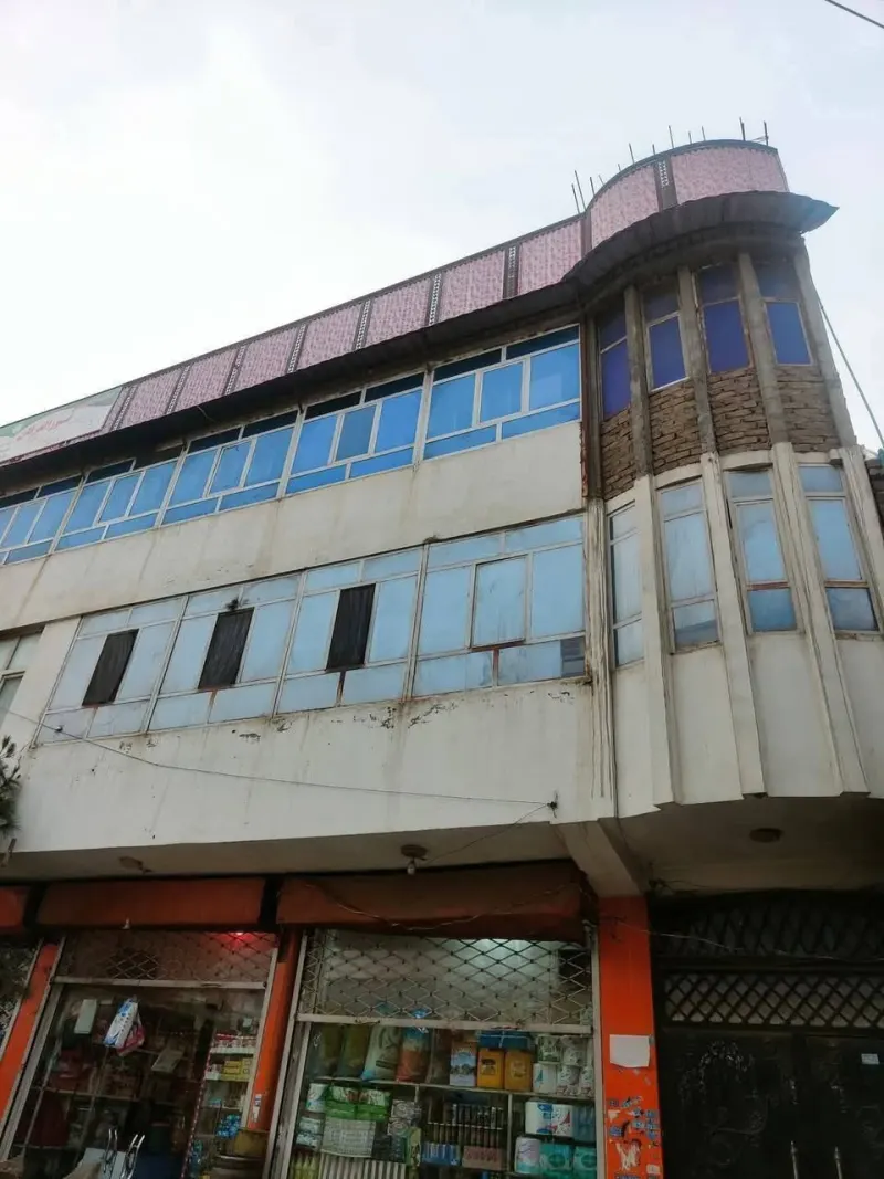 3-storey commercial building for sale, 4 rooms and 3 shops, District 7, Kabul