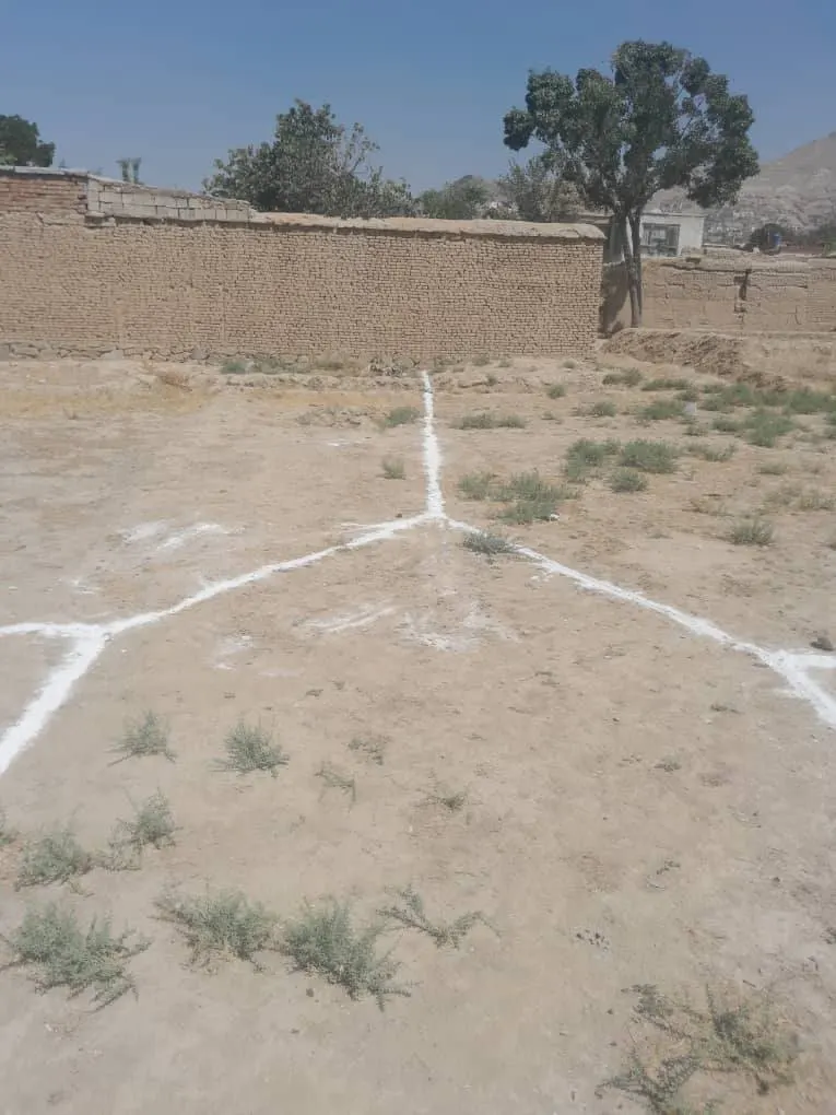 Land for sale, 9 biswa, Nau Burja Road, District 7, Kabul