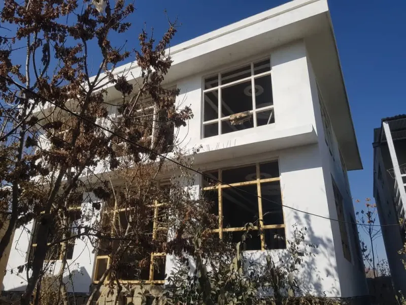 Unfinished 2-storey house for sale, 6 rooms, 1.5 biswa