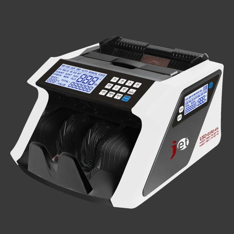 Jet Money Counter & Fake Note Detector